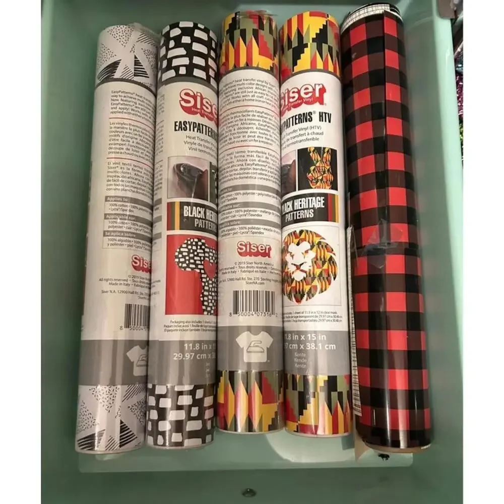 CRICUT SUPPLIES DESTASH: Removable Permanent Iron On Infusible Ink Vinyl +MORE
